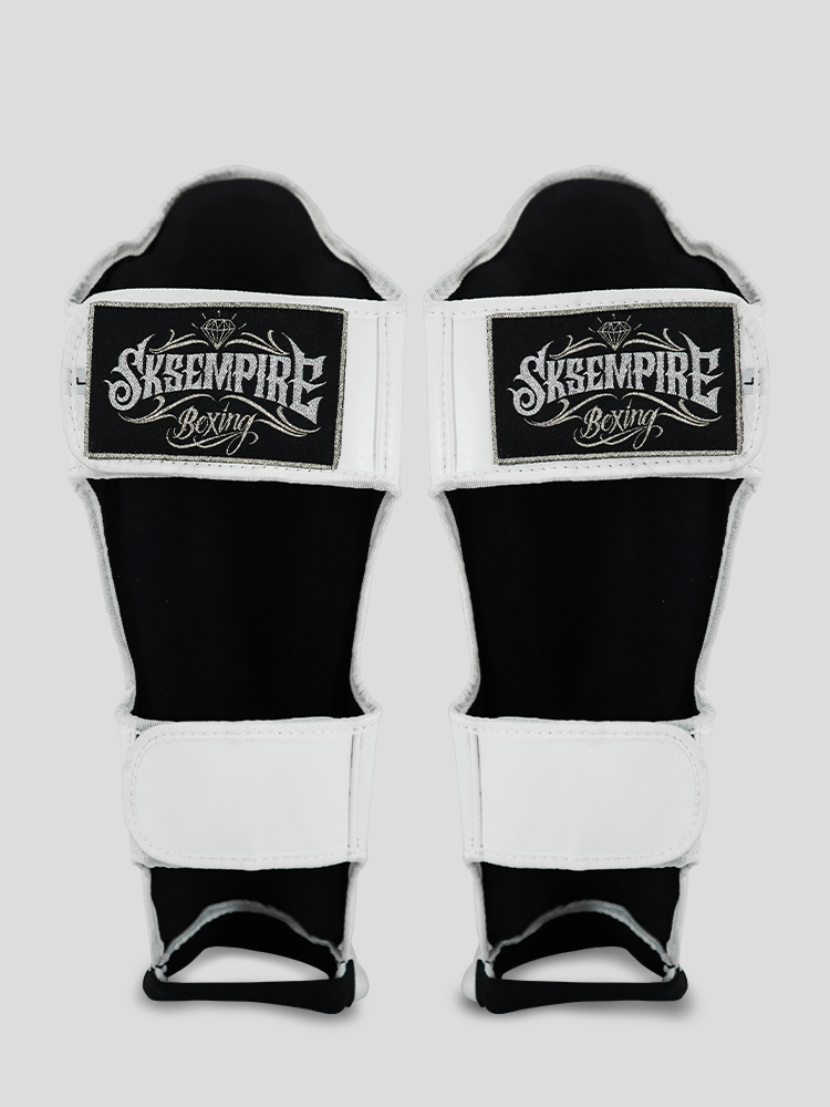 SKS Shin guards Special "Sakyant" (White) SKS Shin guards Special "Sakyant" (White)