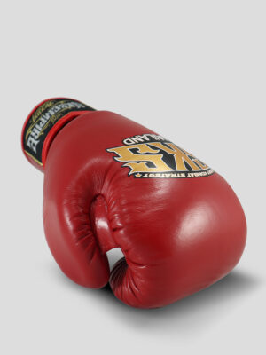 SKS Velcro Boxing Gloves (Red)