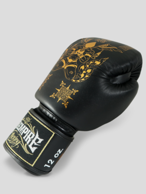 SKS Velcro Boxing Gloves Special “Sakyant” (Black)