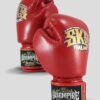 SKS Velcro Boxing Gloves (Red)
