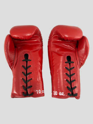 SKS Lace Boxing Gloves (Red)