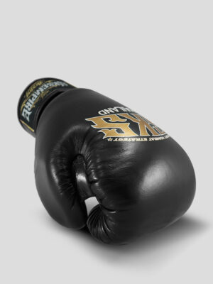 SKS Velcro Boxing Gloves (Black)