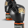 SKS Velcro Boxing Gloves Two-Tone (Black/Orange)