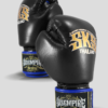 SKS Velcro Boxing Gloves Two-Tone (Black/Blue)