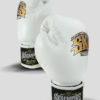SKS Velcro Boxing Gloves (White)