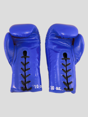 SKS Lace Boxing Gloves (Blue)