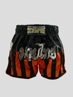 SKS MuayThai (Black/Orange) Shorts