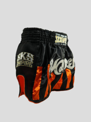 SKS MuayThai (Black/Orange) Shorts