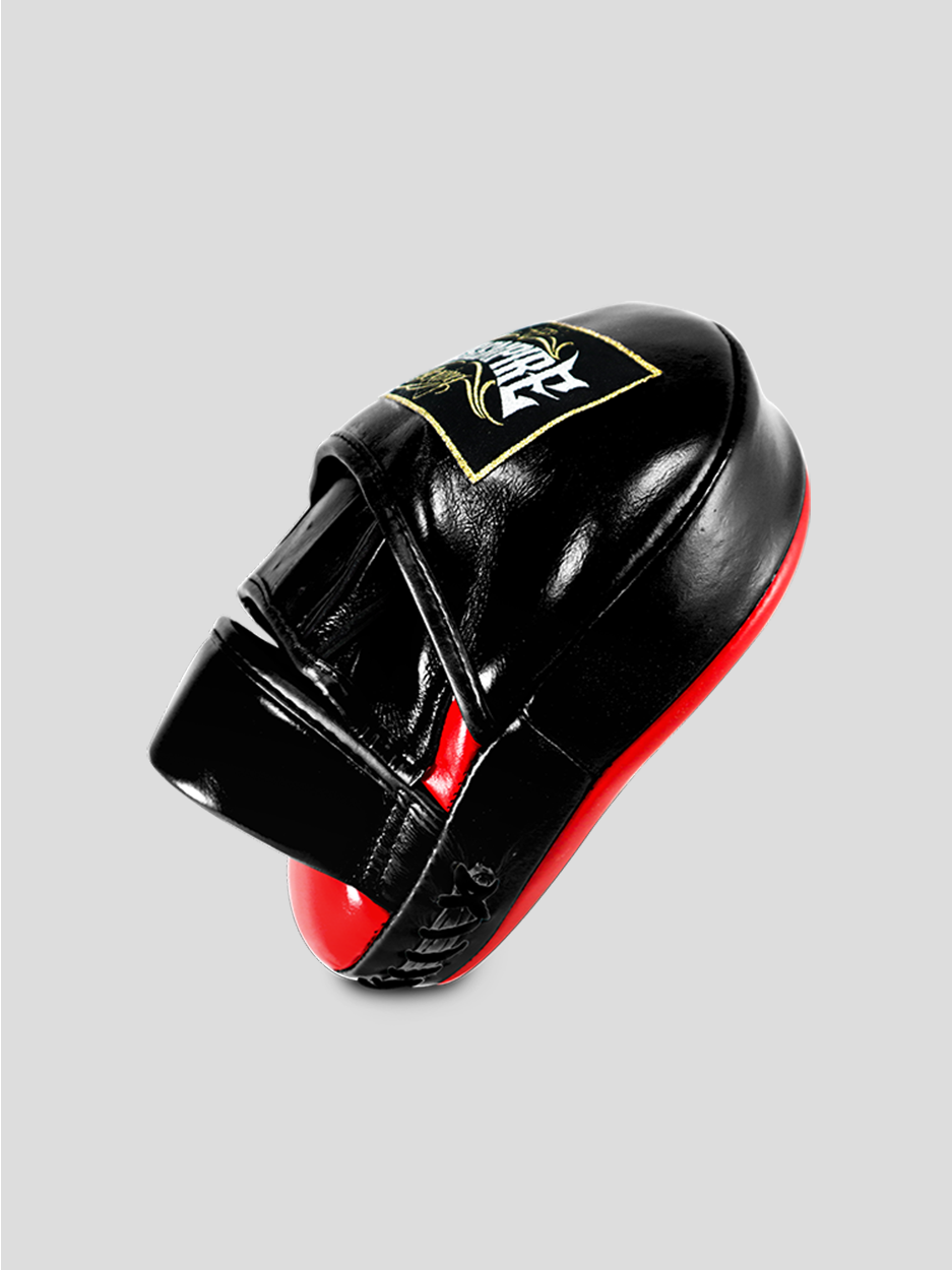 SKS Curved Focus Mitts - (Red-Black) SKS Curved Focus Mitts - (Red-Black)