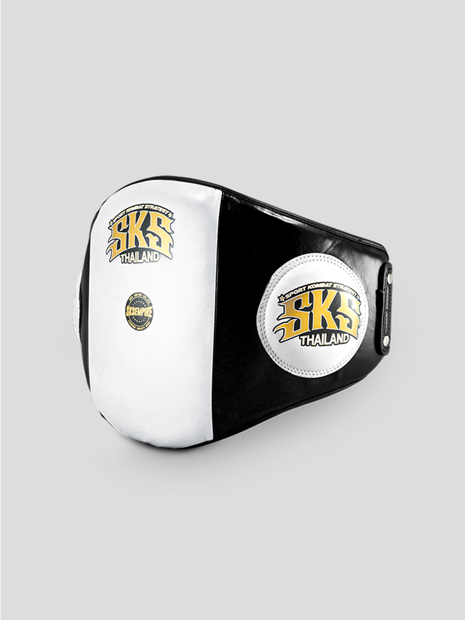 SKS Belly Protector - (White -Black) SKS Belly Protector - (White -Black)