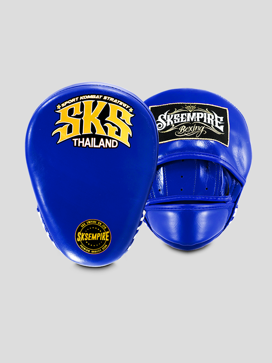 SKS Curved Focus Mitts - (Blue) SKS Curved Focus Mitts - (Blue)