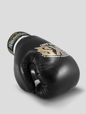 SKS Velcro Boxing Gloves Two-Tone (Black-White)