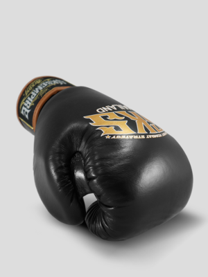 SKS Velcro Boxing Gloves Two-Tone (Black-Brown)