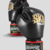 SKS Velcro Boxing Gloves Two-Tone (Black/Red)