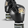 SKS Velcro Boxing Gloves Two-Tone (Black/White)