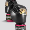 SKS Velcro Boxing Gloves Two-Tone (Black/Pink)