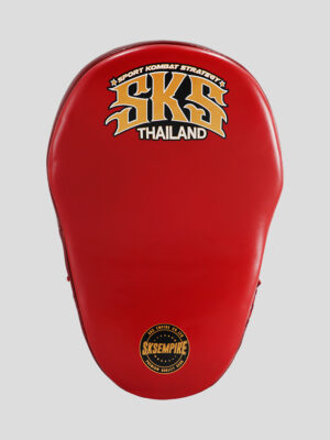 SKS Large Focus Mitts - (Red-Black)