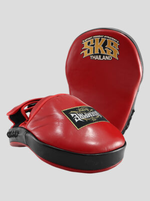 SKS Large Focus Mitts - (Red-Black)
