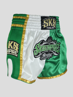 SKS Empire Retro Two-Tone Short (White-Green)