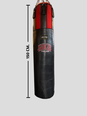 SKS Punch bag 150 Cm. (Black-Red)