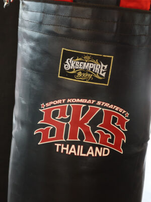 SKS Punch bag 180 Cm. (Black-Red)