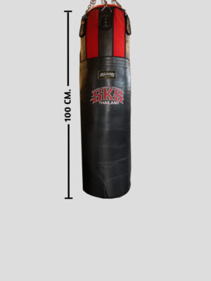 SKS Punch bag 100 Cm. (Black-Red)