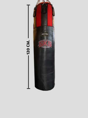 SKS Punch bag 120 Cm. (Black-Red)