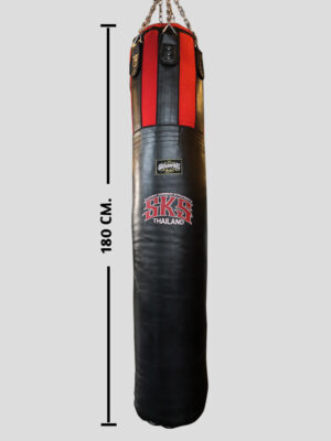 SKS Punch bag 150 Cm. (Black-Red)