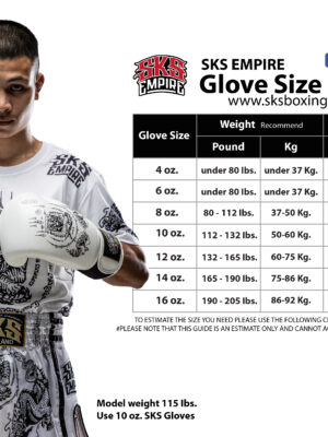 SKS banner size chart