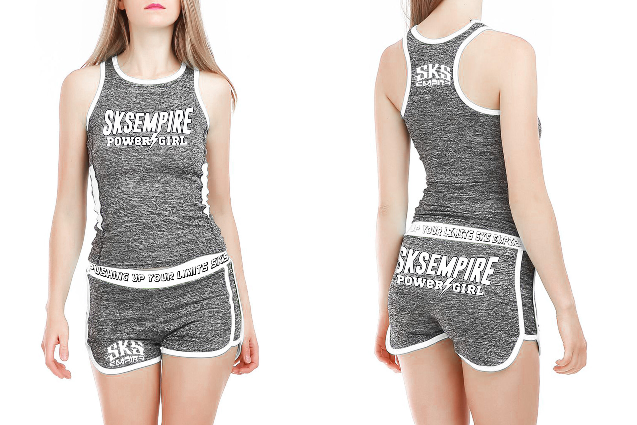 SKS Women - Shirts&Shorts (Black-White) SKS Women - Shirts&Shorts (Black-White)