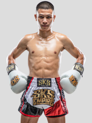 SKS Empire "Tri Colour" (White/Black/Red) Shorts