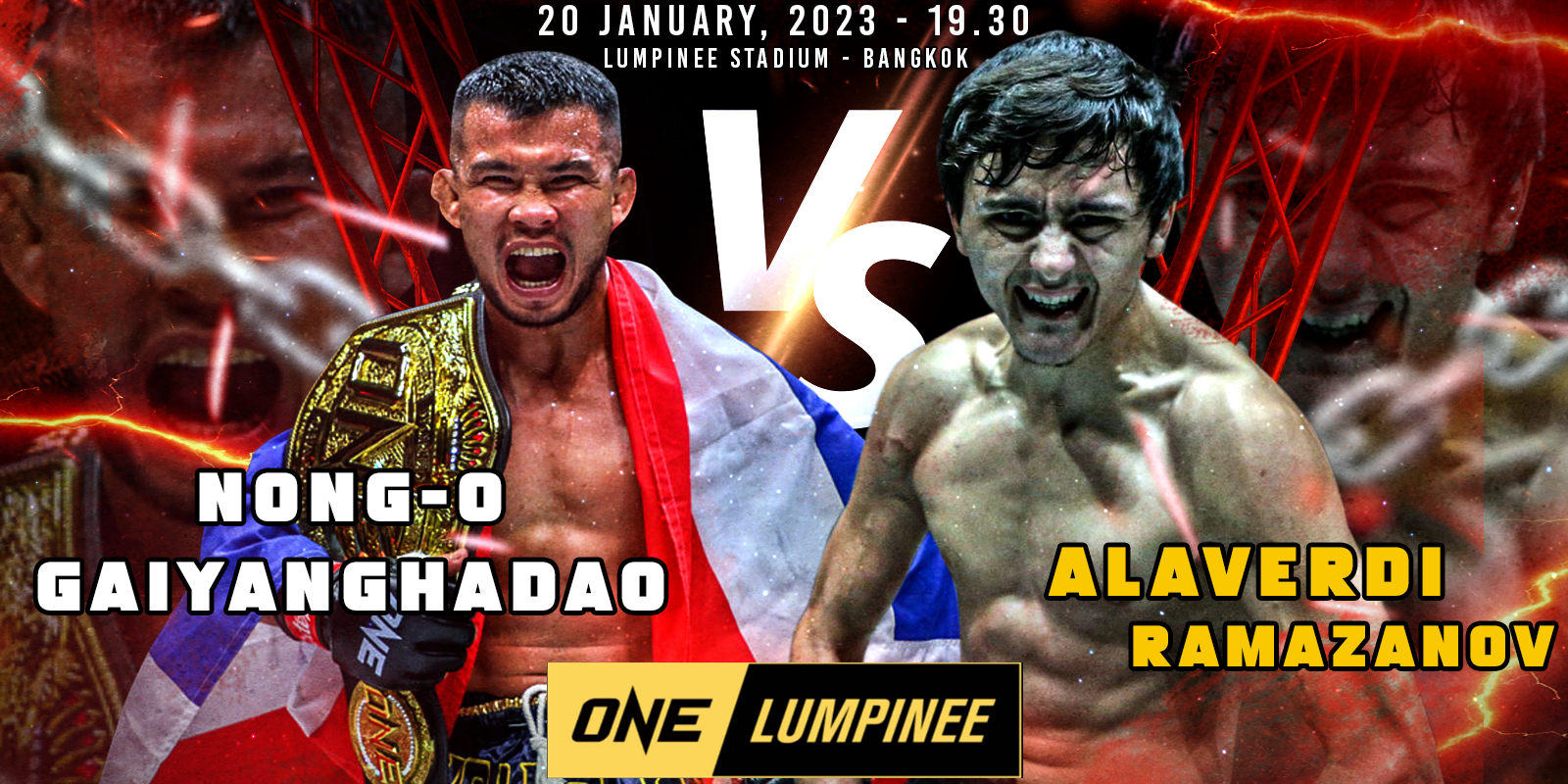 ONE Lumpinee The beginning of the great battle of boxing , 20 January 2023