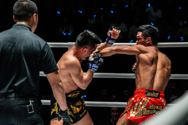 ChaoNgoh, The King of Knockouts, in his first bout at ONE Lumpinee