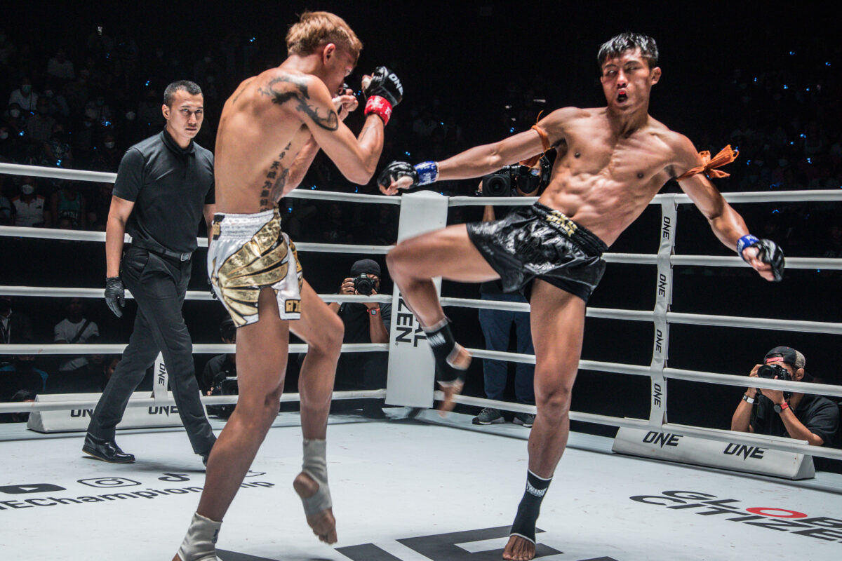 The results of the fight of the main event ONE Lumpinee 4 “Duangsompong Jitmuangnon” VS “Batman Achariya”