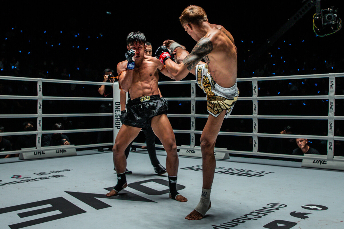 The results of the fight of the main event ONE Lumpinee 4 “Duangsompong Jitmuangnon” VS “Batman Achariya”