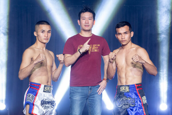 The finisher of Maisangkum punched the Khmer boxer, knocked out round 3 in the Muay Thai battle.