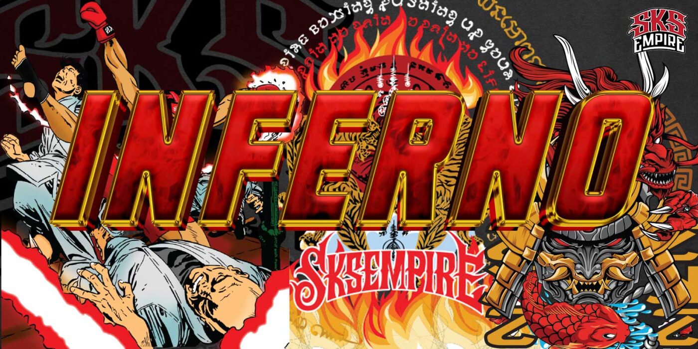 SKS Velcro Boxing Gloves (Red)