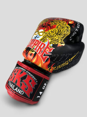 SKS Velcro Boxing Gloves INFERNO Tiger
