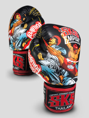 SKS Velcro Boxing Gloves INFERNO Eragon