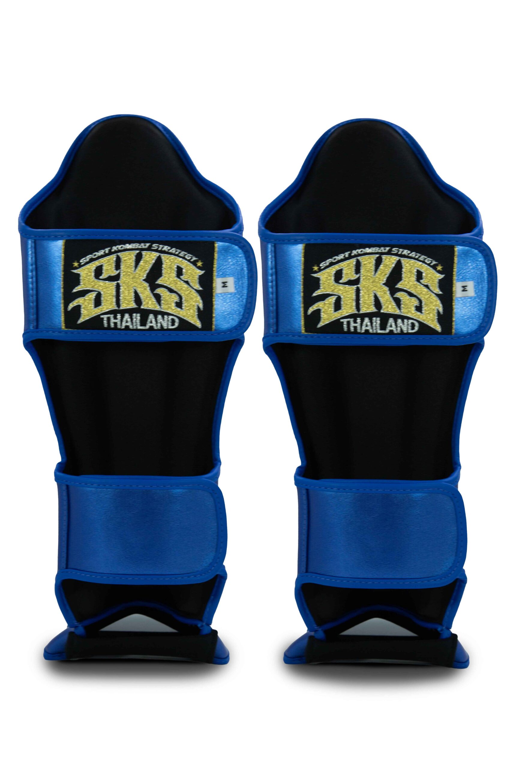 SKS Shin guards (Metallic Blue) Synthetic Leather SKS Shin guards (Metallic Blue) Synthetic Leather