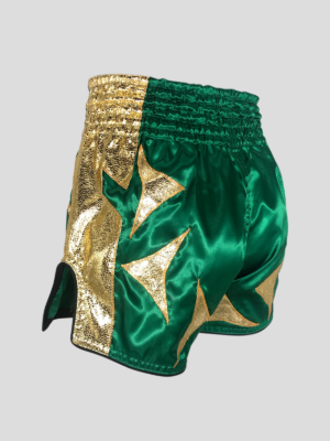 SKS Shuriken (Green:Gold) Shorts