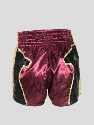 SKS IRON MAN Rubelite:Black:Gold Shorts