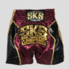 SKS IRON MAN Rubelite:Black:Gold Shorts