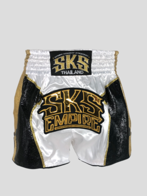 SKS “IRON MAN” S (White/Black/Gold) Shorts