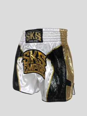 SKS IRON MAN White:Black:Gold Shorts