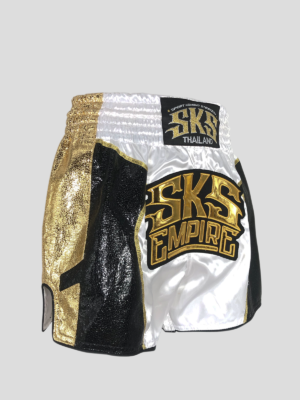 SKS “IRON MAN” S (White/Black/Gold) Shorts