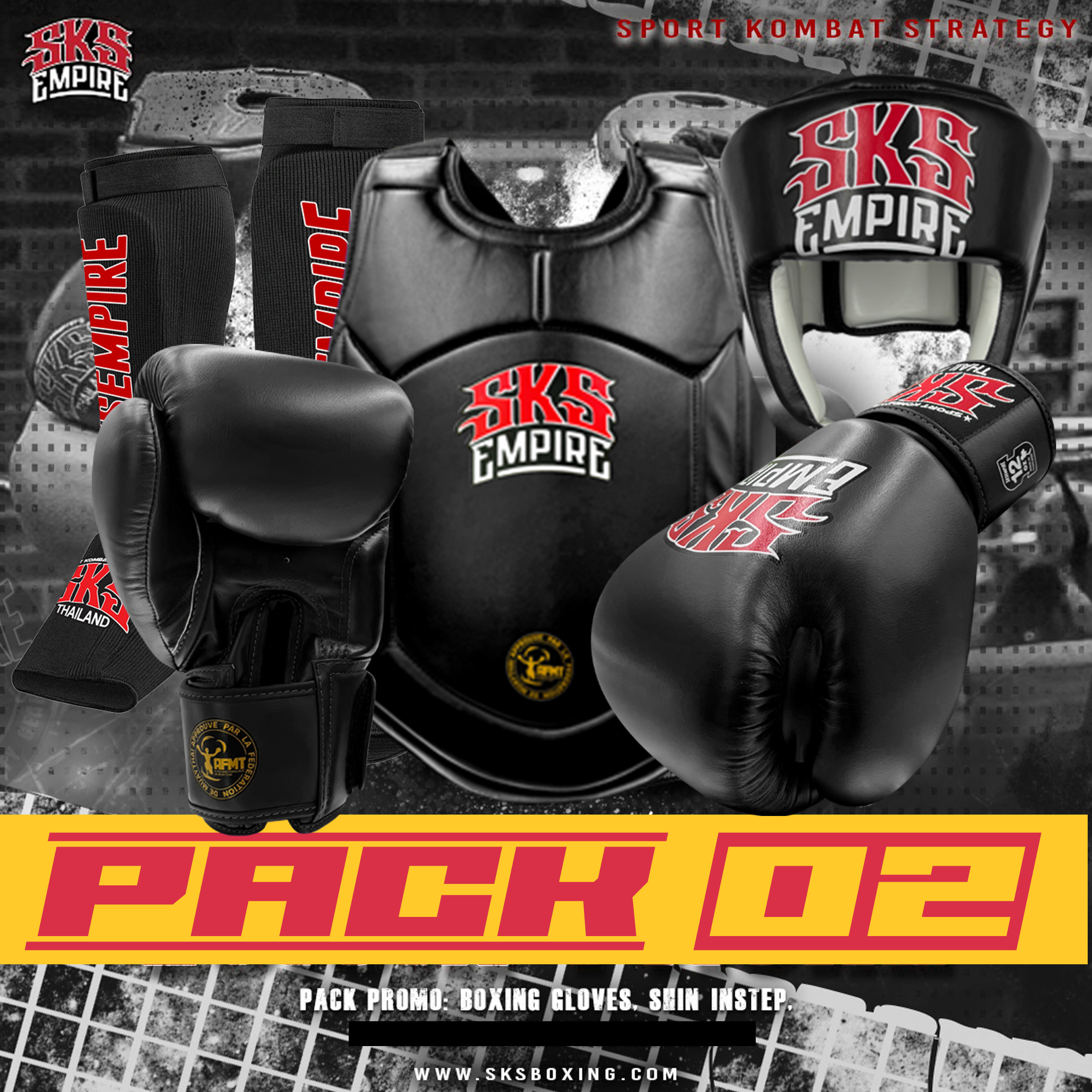 AFMT boxing Pack02 RED AFMT boxing Pack02 RED