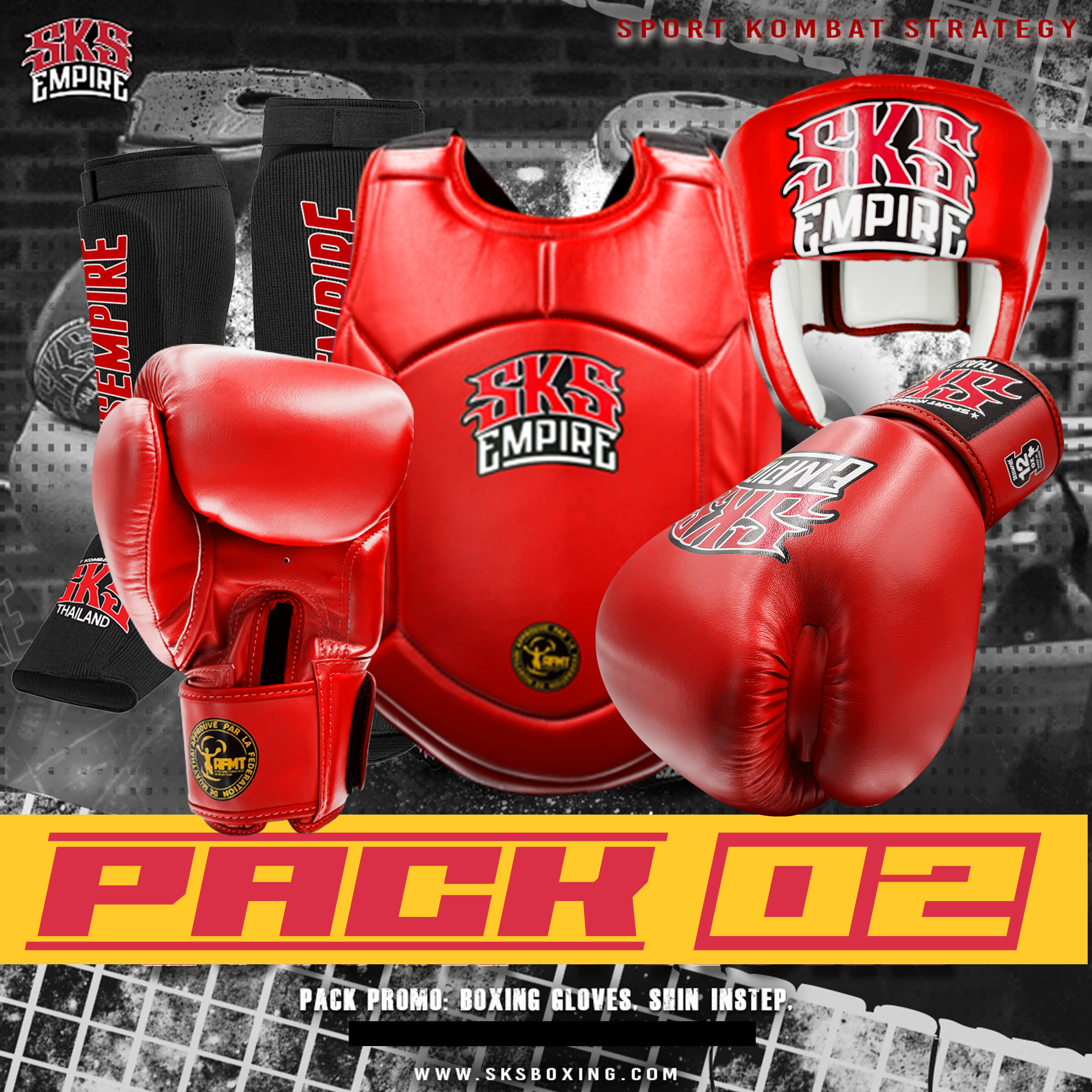 AFMT boxing Pack02 RED AFMT boxing Pack02 RED