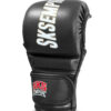 Black MMA Sparring Gloves, Made in Thailand, Boxing