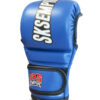 Blue MMA Sparring Gloves, Made in Thailand, Boxing
